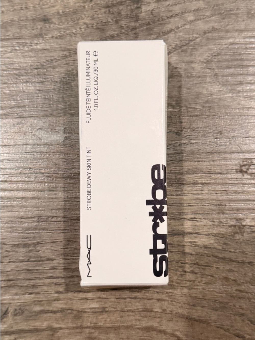 New MAC Strobe Dewy Skin Tint - White Packaging